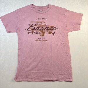 Ford Bronco Vintage Pink T-Shirt